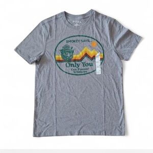 Goodfellow & Co Smokey Bear Graphic T Shirt Mens Official Licensed Product